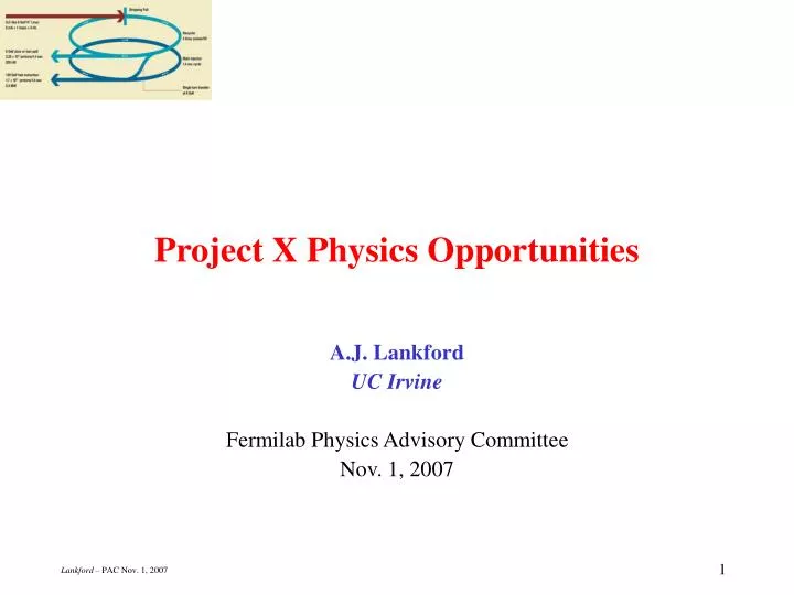 project x physics opportunities