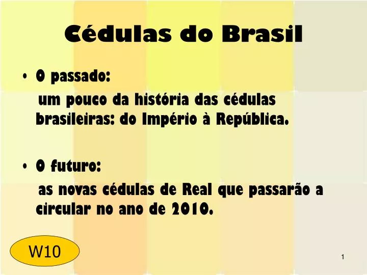c dulas do brasil