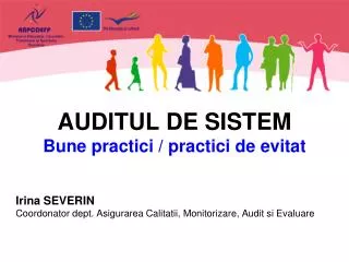 auditul de sistem bune practici practici de evitat