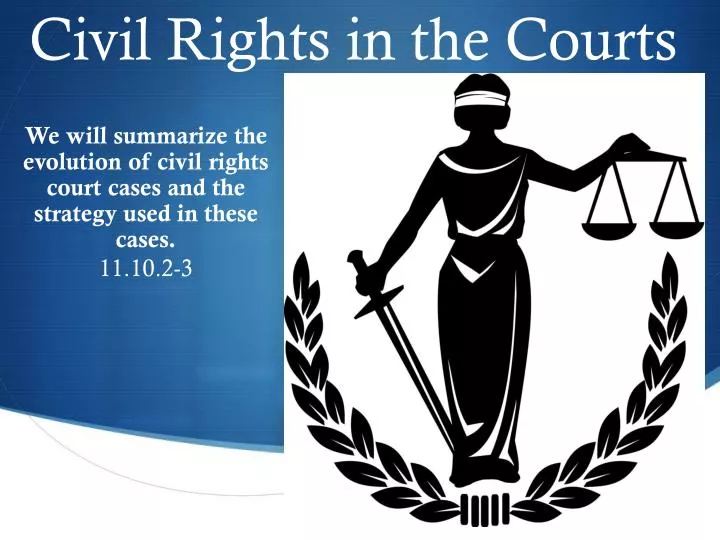 civil rights in the courts