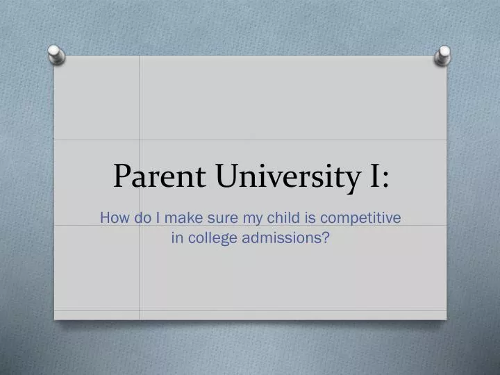 parent university i