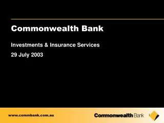 Commonwealth Bank