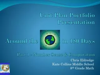Unit Plan Portfolio Presentation