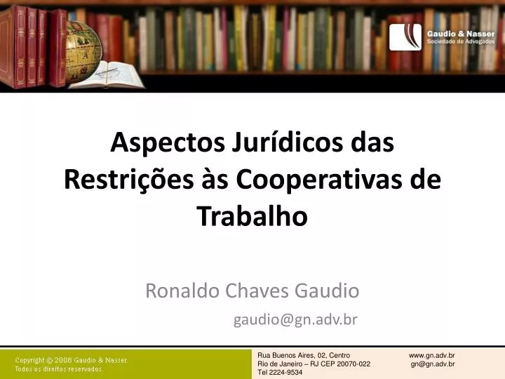 aspectos jur dicos das restri es s cooperativas de trabalho