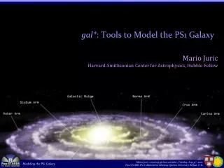 gal* : Tools to Model the PS1 Galaxy