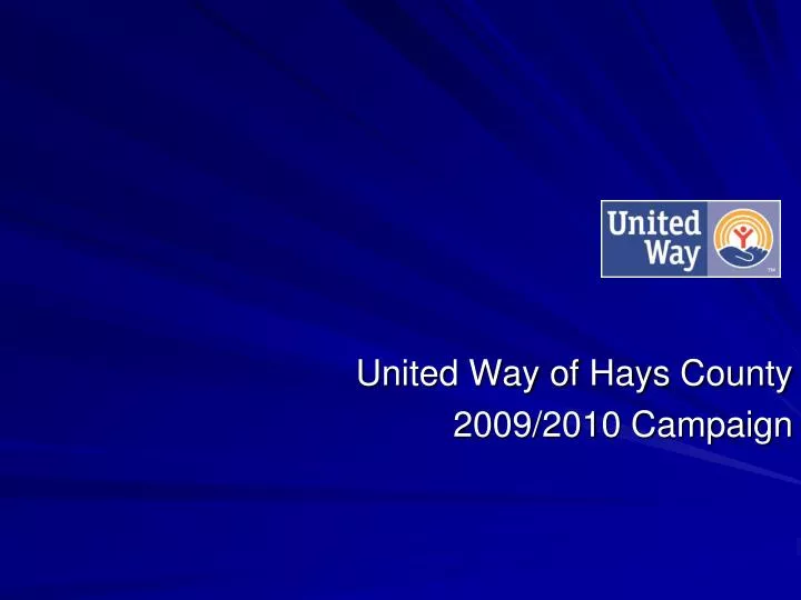 united way of hays county 2009 2010 campaign
