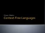 Context-Free Languages - slide 1