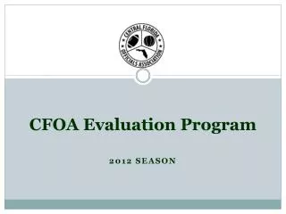 CFOA Evaluation Program