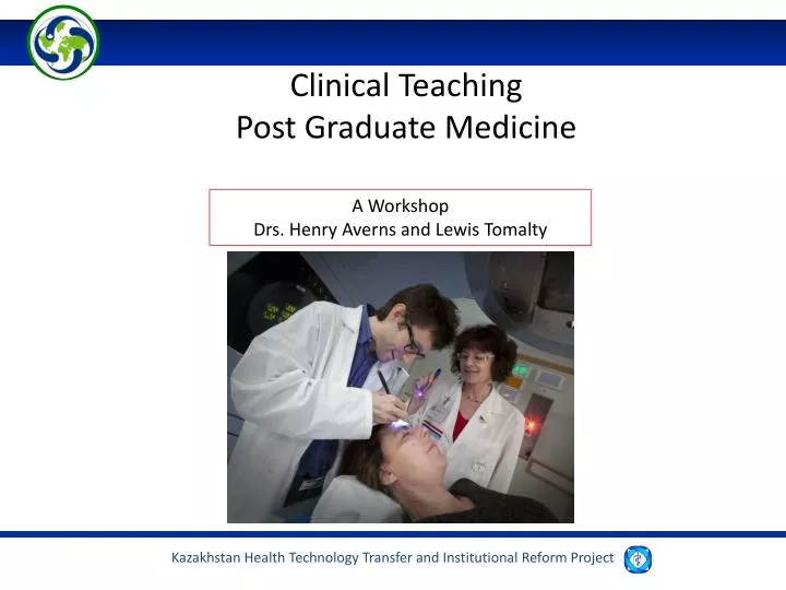 clinical teaching post graduate medicine