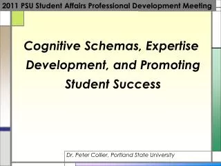Cognitive Schemas, Expertise Development, and Promoting Student Success