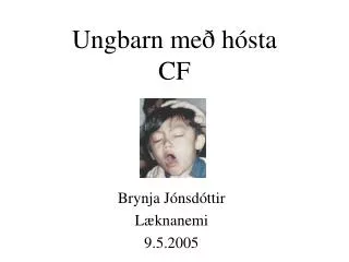ungbarn me h sta cf