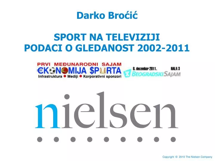 darko bro i sport na televiziji podaci o gledanost 2002 2011