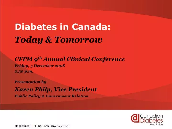 diabetes in canada