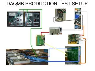 DAQMB PRODUCTION TEST SETUP