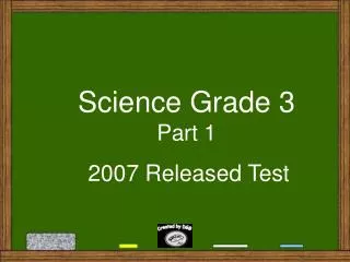 Science Grade 3 Part 1