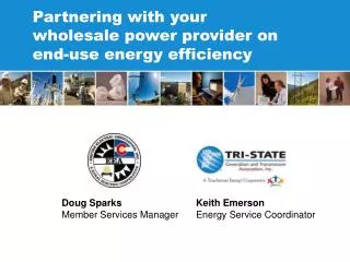 Partnering with your wholesale power provider on end-use energy efficiency
