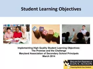 Student Learning Objectives