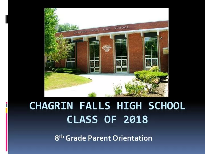 8 th grade parent orientation