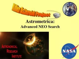 Astrometrica: Advanced NEO Search