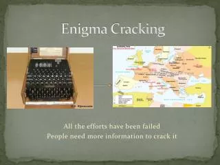 Enigma Cracking