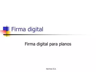 firma digital