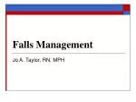 Falls Management - slide 1