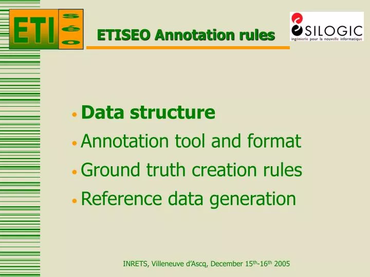 etiseo annotation rules