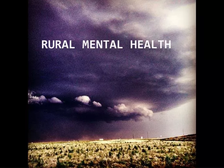rural mental health