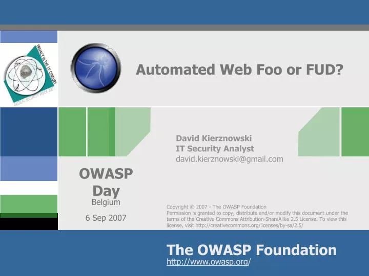 automated web foo or fud