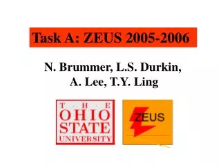 Task A: ZEUS 2005-2006