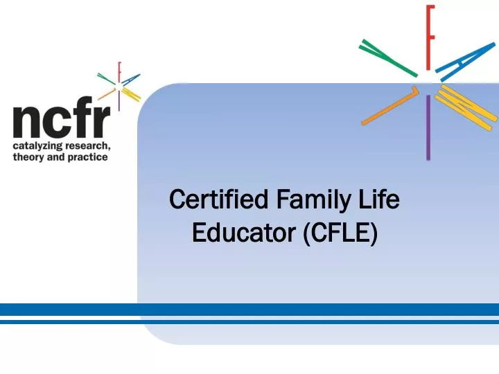 certified family life educator cfle