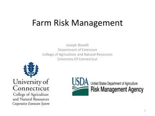 Farm Risk Management