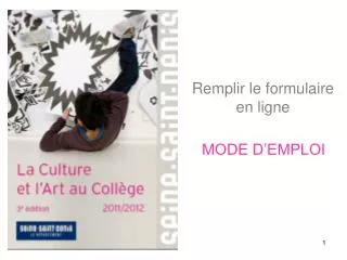 remplir le formulaire en ligne