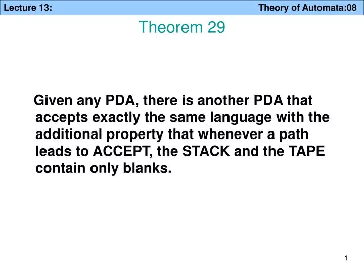 theorem 29