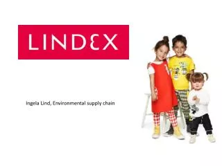 Ingela Lind, Environmental supply chain