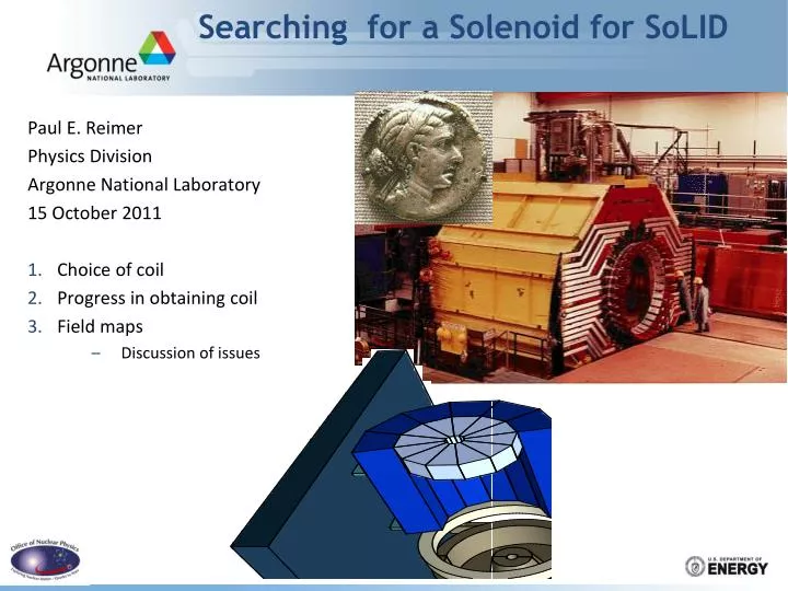 searching for a solenoid for solid
