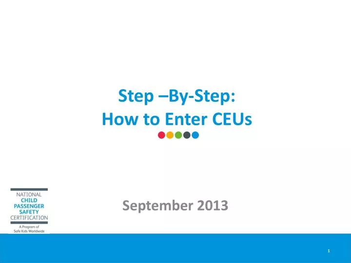 step by step how to enter ceus