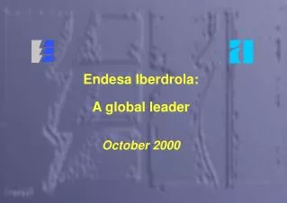 A global leader
