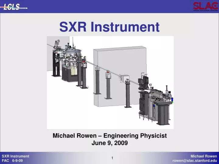 sxr instrument