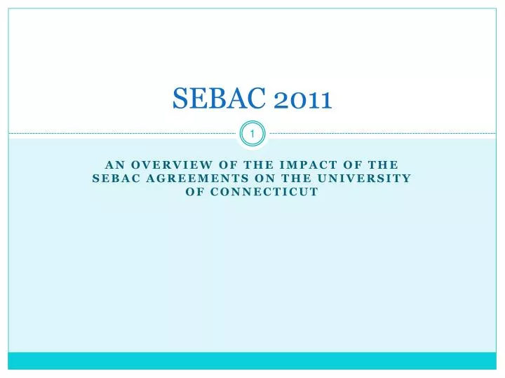 sebac 2011