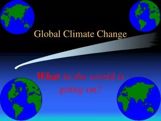 Global Climate Change
