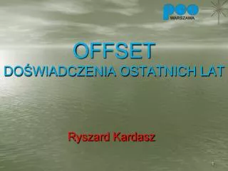 offset do wiadczenia ostatnich lat