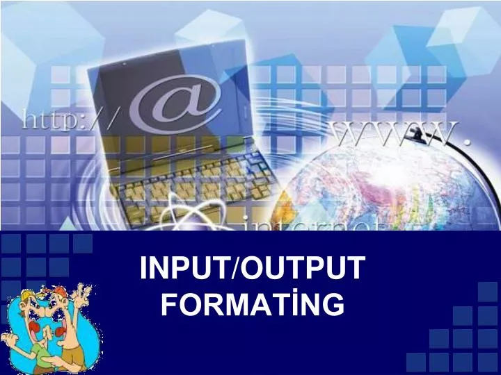input output format ng