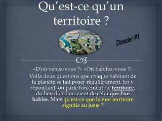 qu est ce qu un territoire