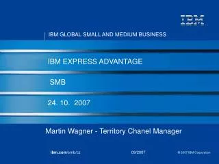 ibm express advantage smb 24 10 2007