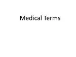 Medical Terms - slide 1