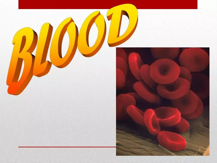 Ppt Blood Powerpoint Presentation Free Download Id3751816