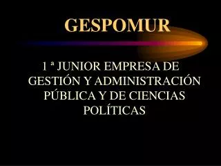 gespomur