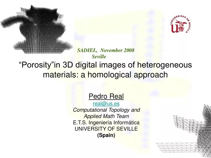porosity in 3d digital images of heterogeneous materials a homological approach
