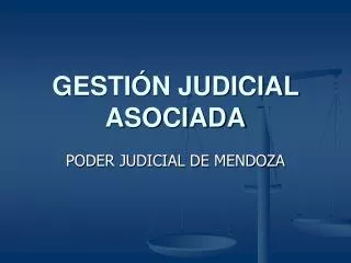 gesti n judicial asociada